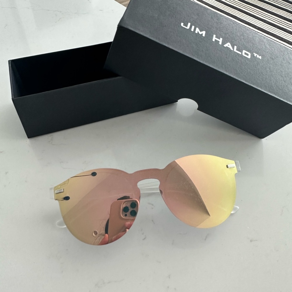 Jim Halo Rimless Sunglasses